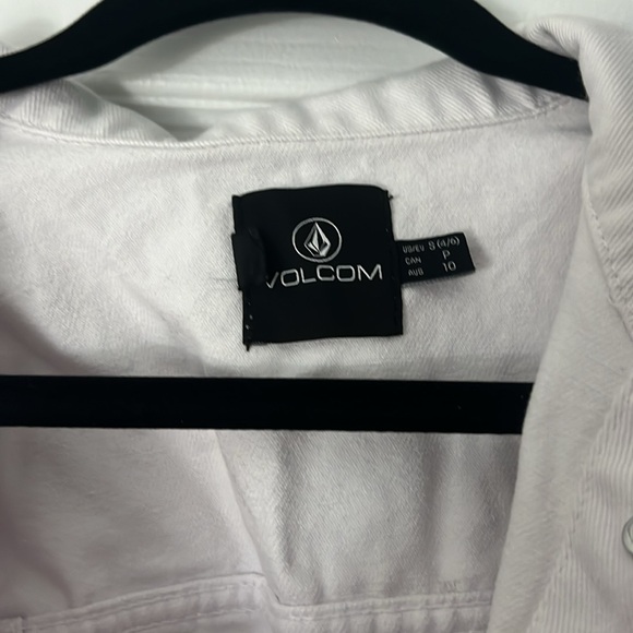 White cropped jean jacket - Picture 3 of 4